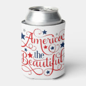 Amerika, das Schöne Dosenkühler (Kanne Vorderseite)