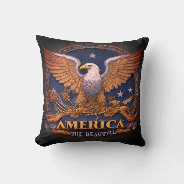 Amerika, das Schöne Kissen (Vorderseite)