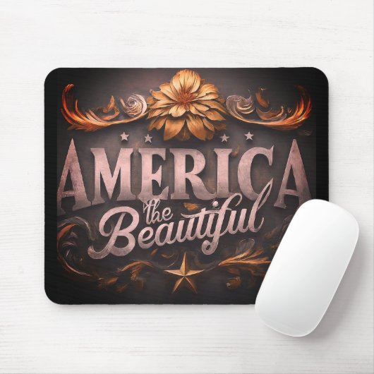 Amerika, das Schöne Mousepad (Mit Mouse)