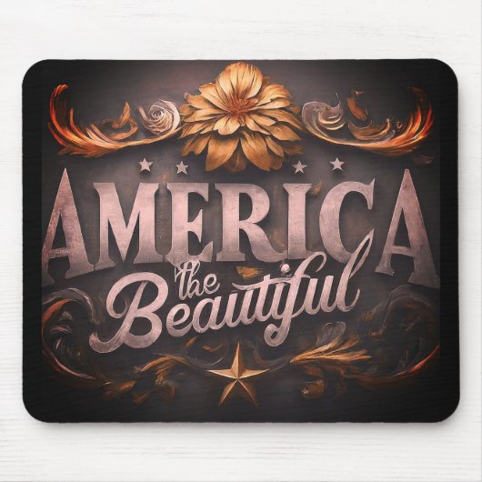 Amerika, das Schöne Mousepad (Vorne)