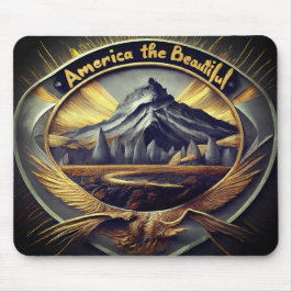 Amerika, das Schöne Mousepad