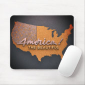 Amerika, das Schöne Mousepad (Mit Mouse)