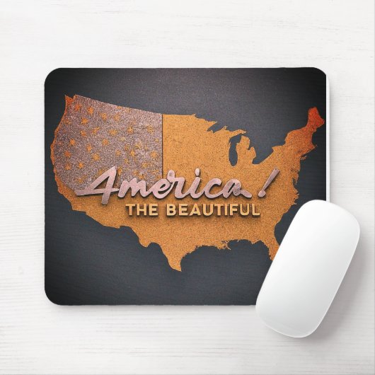 Amerika, das Schöne Mousepad (Mit Mouse)