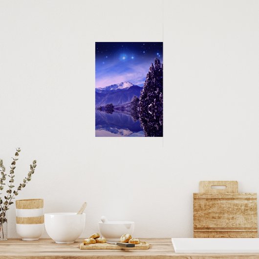 Amerika, das Schöne Poster (Küche)