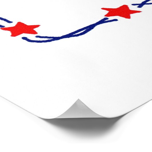 Amerika - das schöne Poster (Ecke)