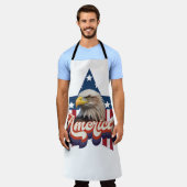 Amerika, das Schöne Schürze (Getragen)