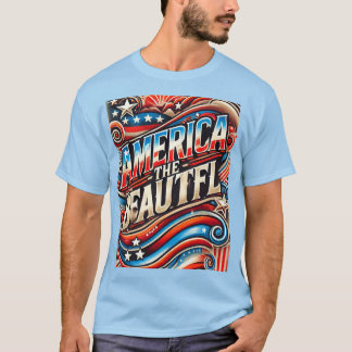 Amerika, das Schöne T-Shirt