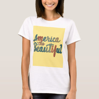 Amerika, das Schöne T-Shirt