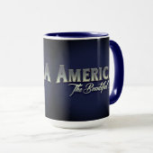 Amerika, das Schöne Tasse (VorderseiteRechts)