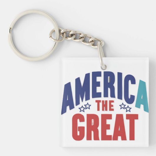 Amerika - der große Schlüsselanhänger auf dem Plat (Vorderseite)