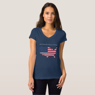 Amerika, der schöne Gott, hat seine Gnade an dir v T-Shirt