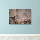 Amerika, Detail aus der Herrlichkeit Spaniens II Leinwanddruck (Insitu (Holzboden))