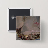 Amerika, Detail vom Ruhm von Spanien II Button (Vorne & Hinten)