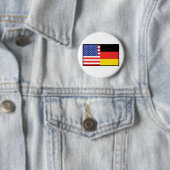 Amerika Deutschland Button (Beispiel)