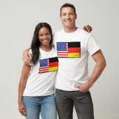 Amerika Deutschland T-Shirt (Unisex)