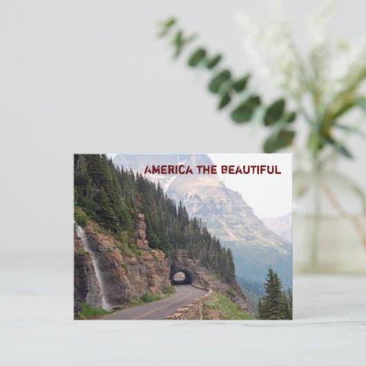 Amerika - die schöne Postkarte (Stehend Vorderseite)