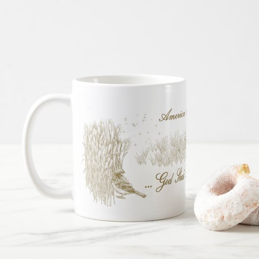 Amerika - Die schöne Tasse (Mit Donut)