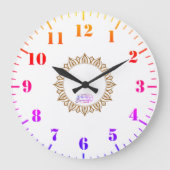 Amerika - die wunderschöne Mauer Große Wanduhr (Vorderseite)