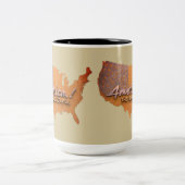 Amerika die wunderschöne Tasse (Mittel)