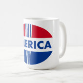 Amerika die wunderschöne Tasse (VorderseiteRechts)