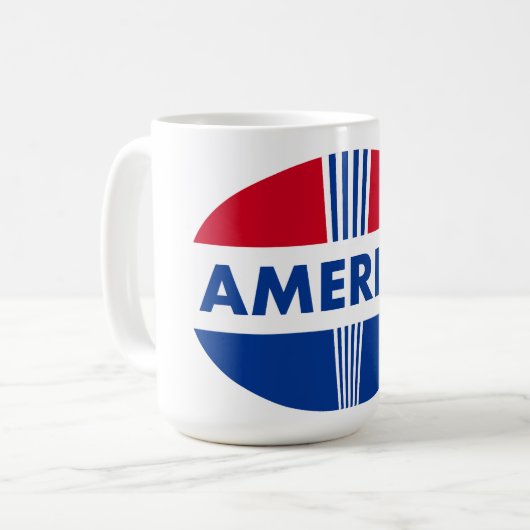 Amerika die wunderschöne Tasse (Vorderseite Links)