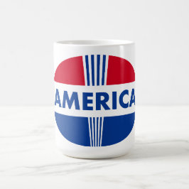 Amerika die wunderschöne Tasse