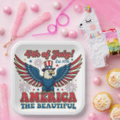 Amerika, du Schönes Pappteller (Party)