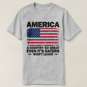 Amerika ein Land, das so groß ist wie der Tag der  T-Shirt