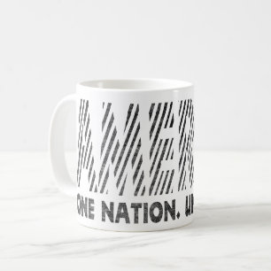 Amerika, eine Nation unter Gott, amerikanischer T  Kaffeetasse
