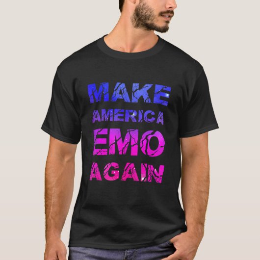 Amerika Emo wieder Pastel Goth T-Shirt (Vorderseite)