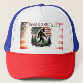 AMERIKA ERHALTEN UND STIMMEN TRUCKERKAPPE (Vorderseite)