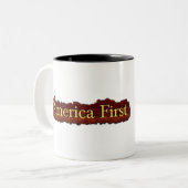 Amerika erste Tasse (Vorderseite Links)
