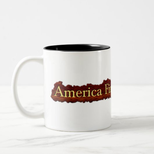 Amerika erste Tasse (Links)