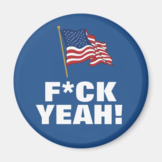AMERIKA: F*CK YEAH! MAGNET (Vorne)