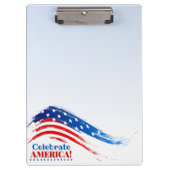 Amerika feiern klemmbrett (Vorderseite)