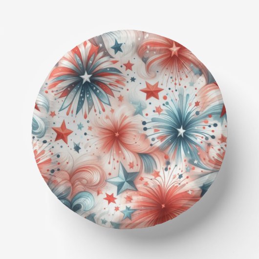 Amerika feiert pappteller (Vorderseite)