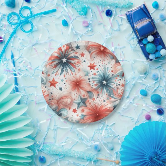 Amerika feiert pappteller (Party)