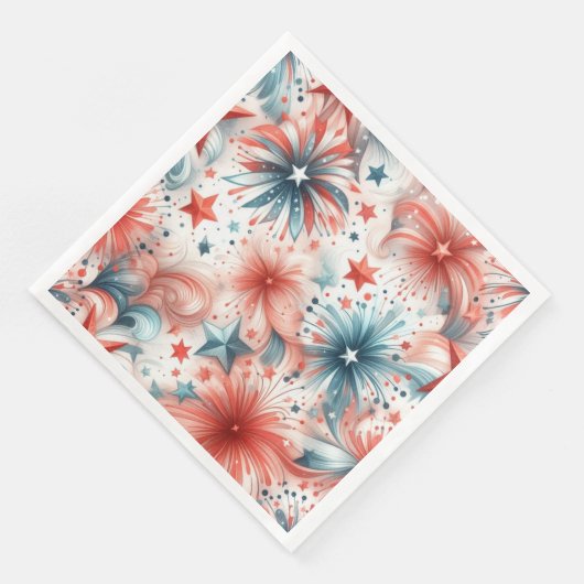 Amerika feiert serviette (Ecke)