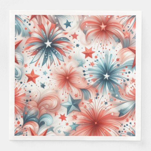 Amerika feiert serviette (Vorderseite)