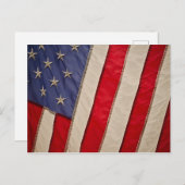 Amerika Feiertagspostkarte (Vorne/Hinten)