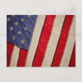 Amerika Feiertagspostkarte (Vorderseite)