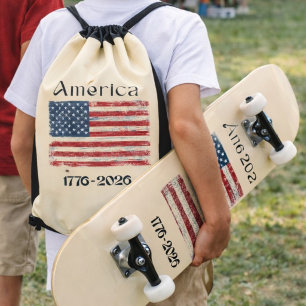 Amerika-Flagge 1776 bis 2026 USA 250. Jubiläum Skateboard
