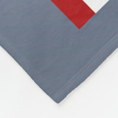 Amerika-Flagge Fleecedecke (Ecke)