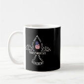 Amerika-Flaggen-Pfadfinder-Gesetz Kaffeetasse (Links)