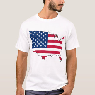 Amerika-Flaggen-Shirt T-Shirt