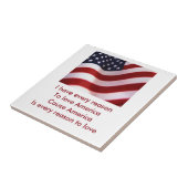 Amerika Fliese (Seite)