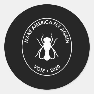 Amerika Fly Again Biden Harris 2020 Debatte Trump Runder Aufkleber