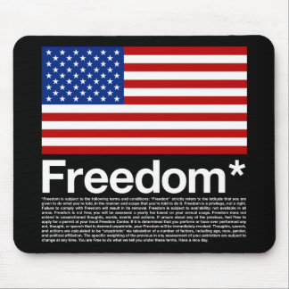 Amerika: Freiheitsbedingungen - Mousepad