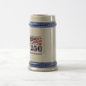 Amerika Freiheitsglocke 250 Bierglas (Mittel)