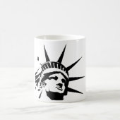 Amerika-Freiheitsstatue Kaffeetasse (Mittel)